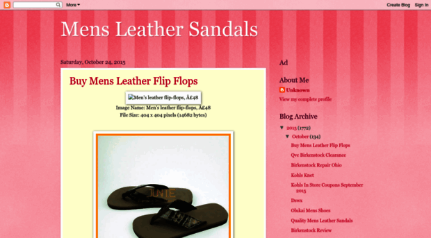 mensleathersandals.blogspot.com