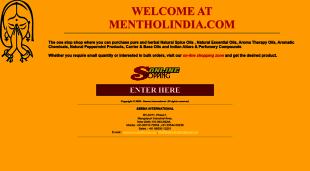 mentholindia.com