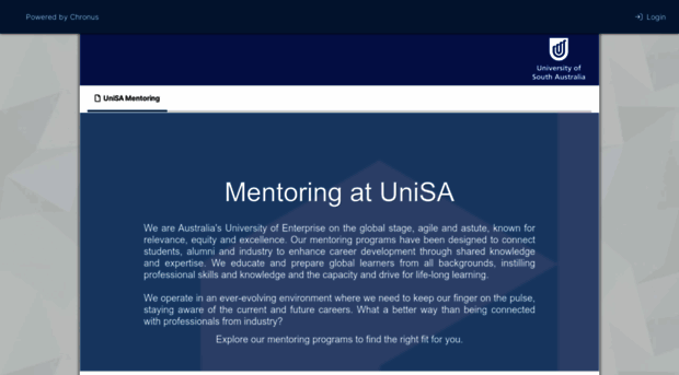 mentoring.unisa.edu.au