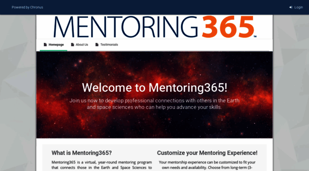 mentoring365.chronus.com