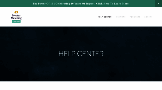 mentormatchingengine.org
