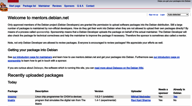 mentors.debian.net