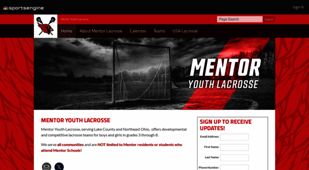 mentoryouthlacrosse.com