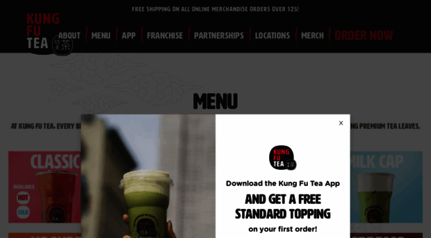 menu.kungfutea.com