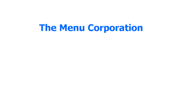 menucorporation.com