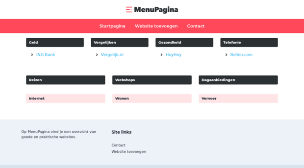 menupagina.nl