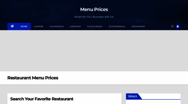 menuprices.pk