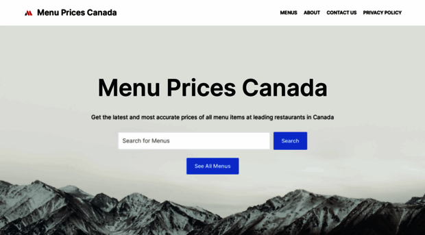 menupricescanada.com