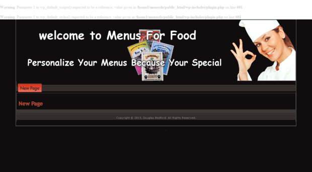 menus-for-food.com