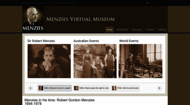 menziesvirtualmuseum.org.au