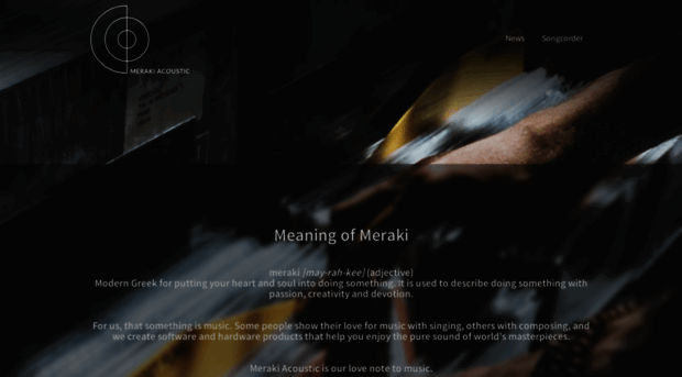 meraki-acoustic.com