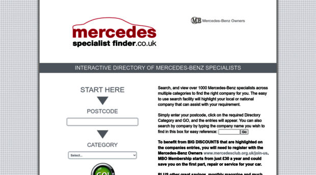 mercedesspecialistfinder.co.uk