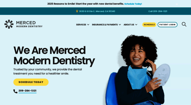 mercedmoderndentistry.com