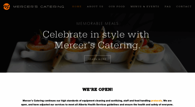 mercerscatering.com