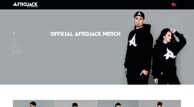 merchandise.afrojack.com