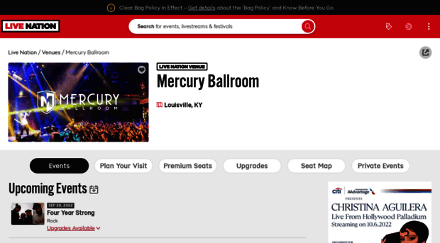 mercuryballroom.com