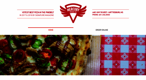 mercurypizzaco.com