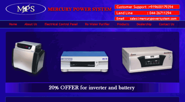 mercurypowersystem.com