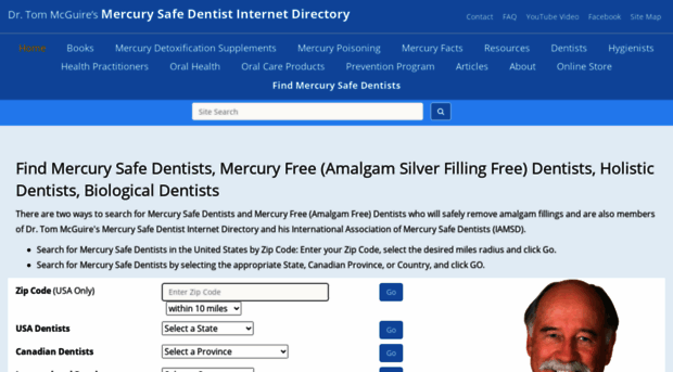 mercurysafedentists.net