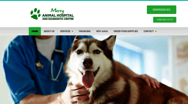 mercyanimalvet.com