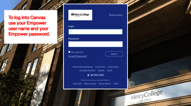 mercycollege.instructure.com
