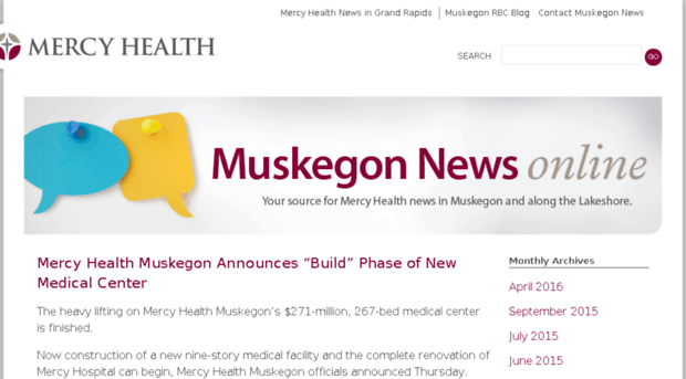 mercyhealthmuskegonnews.com