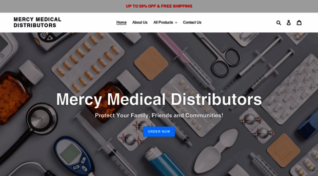 mercymedicaldistributors.com