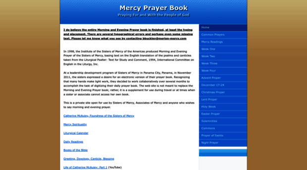 mercyprayers.org