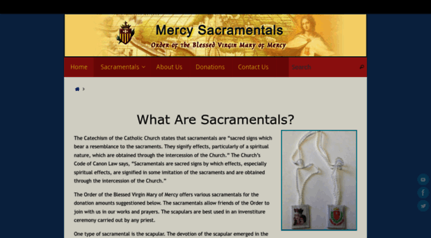 mercysacramentals.org