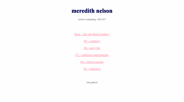 meredithnelson.github.io