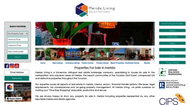 meridalivingrealestate.com