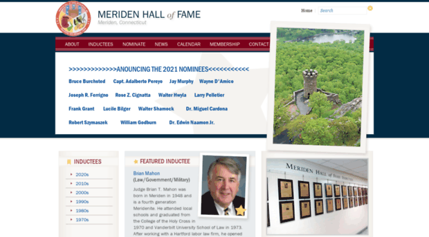 meridenhalloffame.org