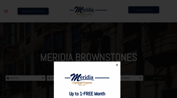 meridiabrownstones.com