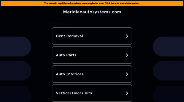meridianautosystems.com