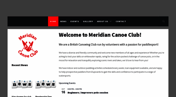 meridiancanoeclub.com