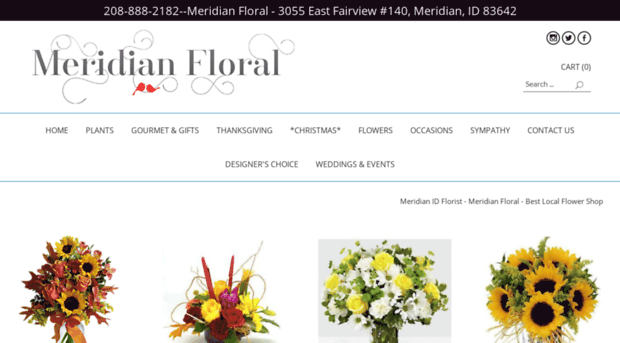 meridianfloral.com