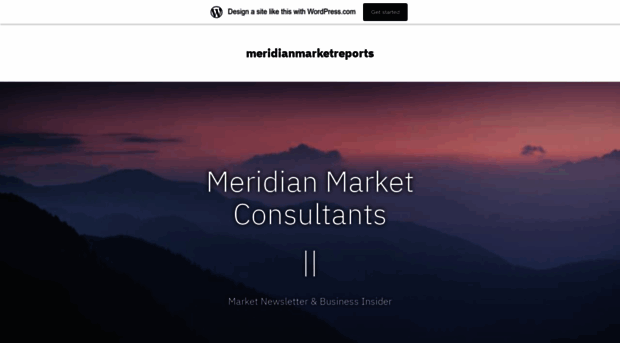 meridianmarketreports.news.blog