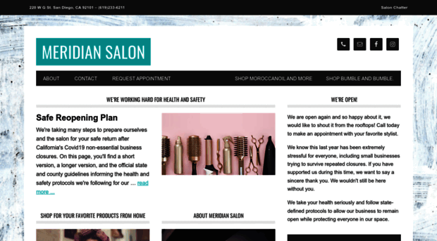 meridiansalon.com