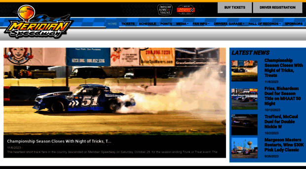 meridianspeedway.com