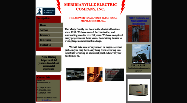 meridianvilleelectric.com