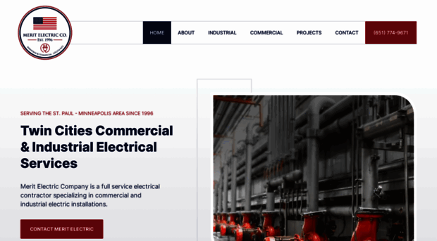 meritelectriccompany.com