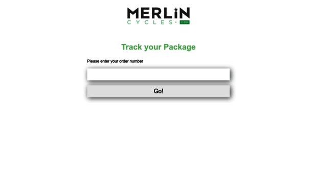 merlincycles.trackmyparcel.info