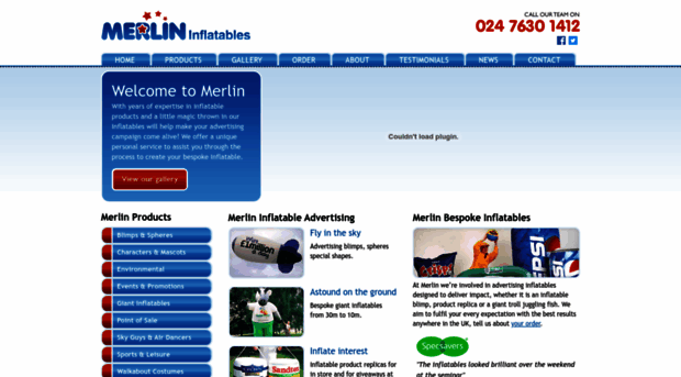 merlininflatables.co.uk