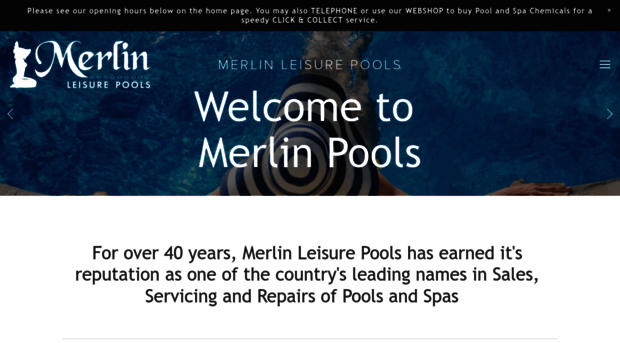 merlinpools.com
