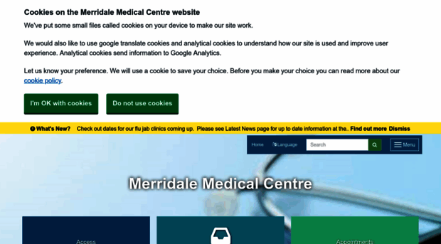 merridalemedicalcentre.co.uk