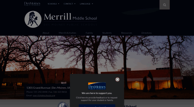 merrill.dmschools.org