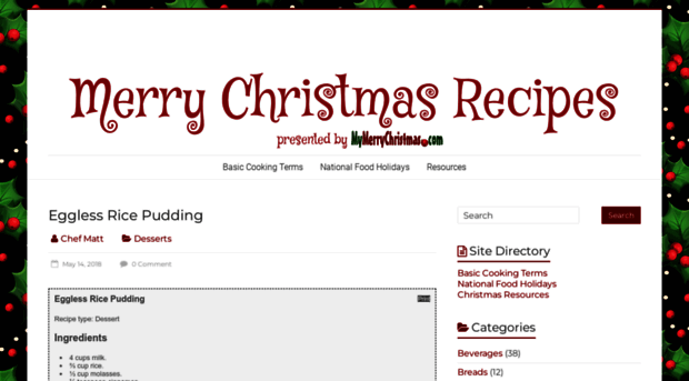 merrychristmasrecipes.com