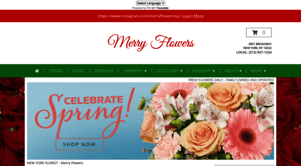 merryflowersnyc.net