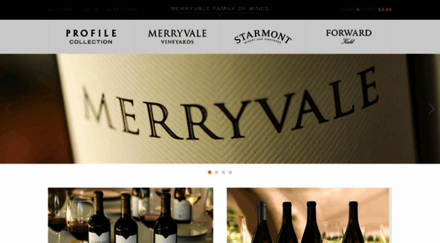 merryvalefamilyofwines.com