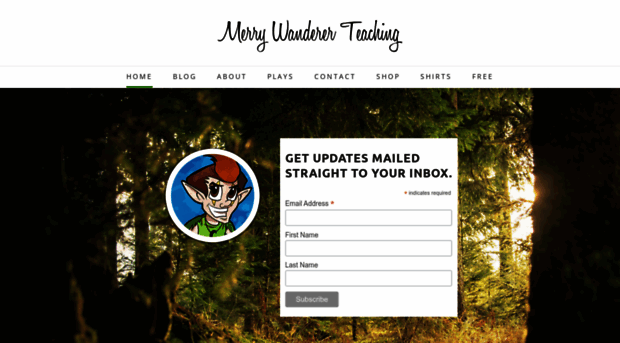 merrywandererteaching.com